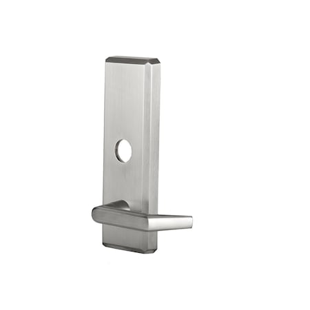 Dormakaba Hardware Sierra Storeroom Escutcheon Lever Trim Satin Chrome Finish Less Cyinder QET170E626LC